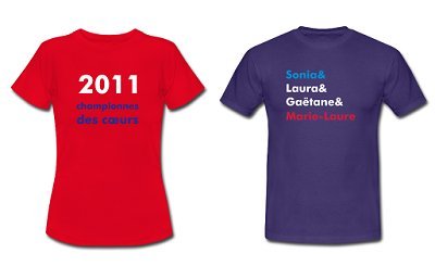 Collector : offrez vous le tee-shirt souvenir de la coupe du Monde des bleues...