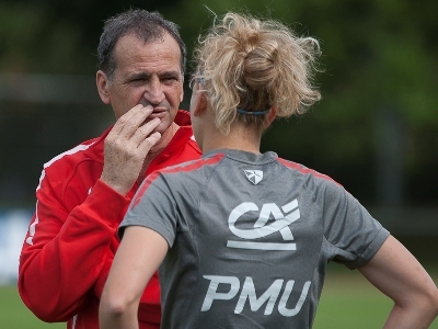 Dernier entraînement en photos et onze de départ face à la Suède