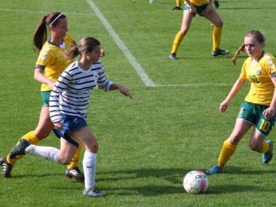 Anaïs Arcambal lors du 2e tour de l'Euro la saison dernière Anaïs Arcambal lors du 2e tour de l'Euro la saison dernière