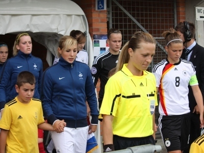 Françaises et Allemandes, jeudi (photo : S. Duret) Françaises et Allemandes, jeudi (photo : S. Duret)