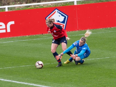 Diaz impliquée dans les trois buts lillois
