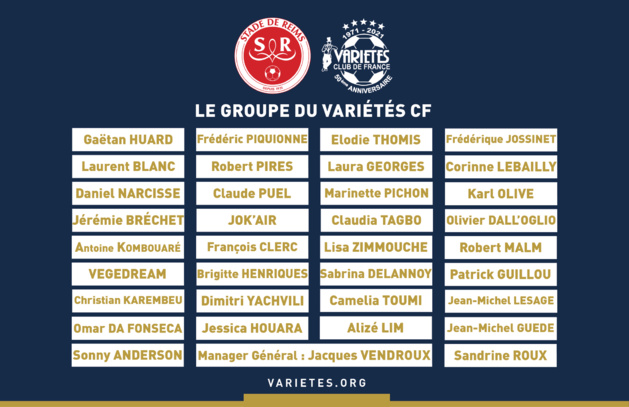 Egalité Hommes-Femmes, un match mixte du Variétés Club de France face au Stade de REIMS Egalité Hommes-Femmes, un match mixte du Variétés Club de France face au Stade de REIMS