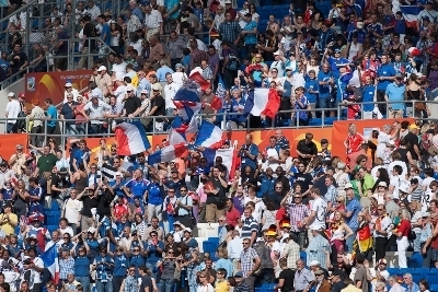 Les supporters étaient en nombre en Allemagne (photo : Eric Baledent) Les supporters étaient en nombre en Allemagne (photo : Eric Baledent)