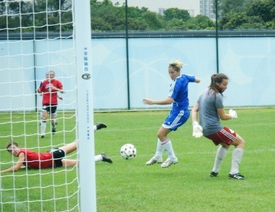 Sarah Palacin a offert la victoire aux Françaises Sarah Palacin a offert la victoire aux Françaises