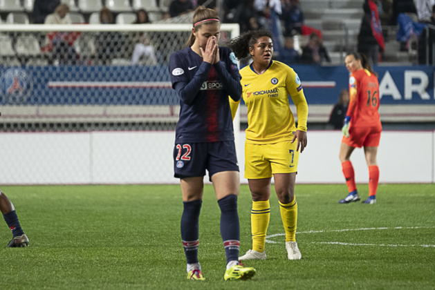 Fin de l'aventure des Parisiennes en Ligue des Champions Fin de l'aventure des Parisiennes en Ligue des Champions