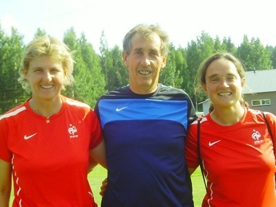 Le staff, avec Valérie Riboulet, Paco Rubio et Mylène Pannier