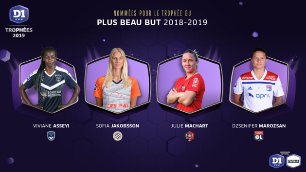 #D1F - Les nommé(e)s pour les trophées de la D1 #D1F - Les nommé(e)s pour les trophées de la D1