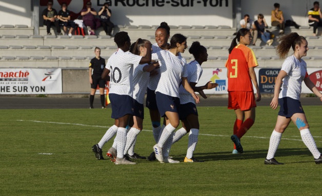 La joie après le but tricolore (photos Sébastien Duret) La joie après le but tricolore (photos Sébastien Duret)