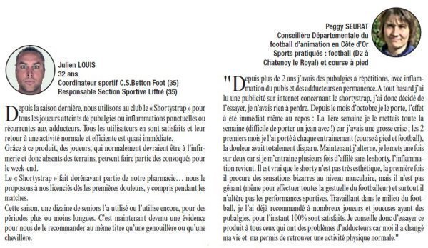SHOTYSTRAP - La solution efficace contre les pubalgies et les lésions aux adducteurs...