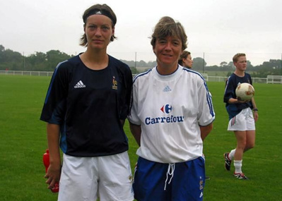 Diacre et Loisel lors de la préparation en 2003 (photo archive footofeminin) Diacre et Loisel lors de la préparation en 2003 (photo archive footofeminin)