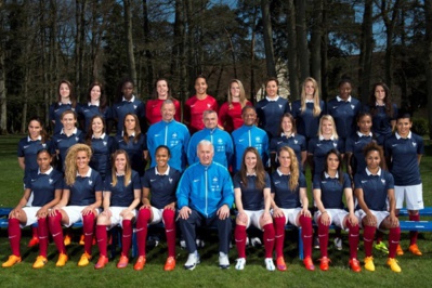Les joueuses de la Coupe du Monde 2015 (photo FFF) Les joueuses de la Coupe du Monde 2015 (photo FFF)