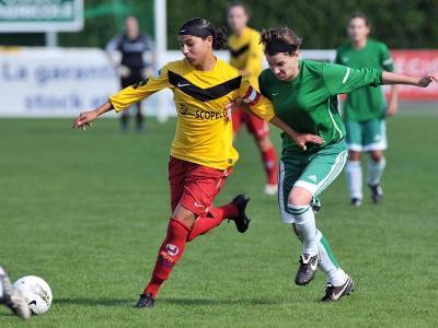 Lilas Traïkia a marqué 2 fois contre St-Simon