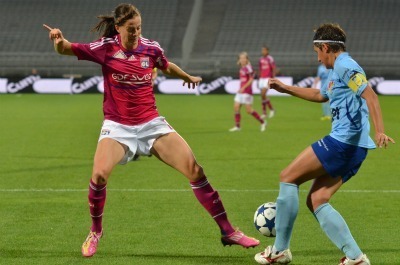 Lotta Schelin aura été à l'origine du premier but mais n'aura pas marqué (photo : Alexandre Ortega)