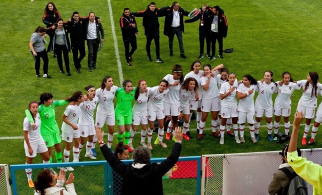 Les Portugaises qualifiées dans le dernier carré (photo UEFA.com) Les Portugaises qualifiées dans le dernier carré (photo UEFA.com)