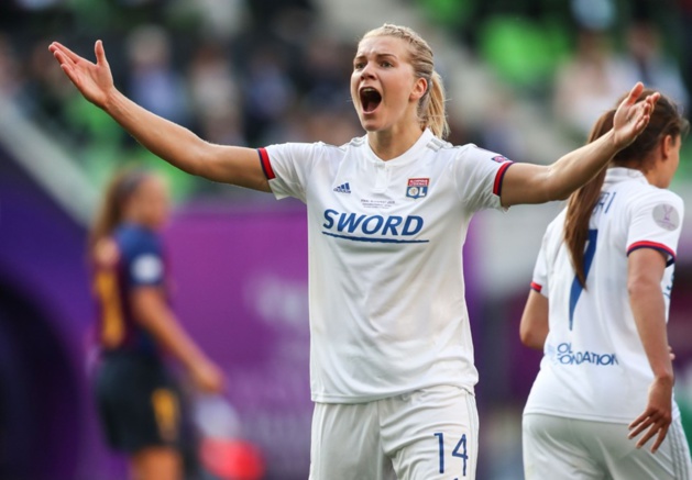 Triplé pour Hegerberg qui finit la saison sur une belle note (photo UEFA.com) Triplé pour Hegerberg qui finit la saison sur une belle note (photo UEFA.com)