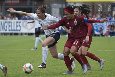 Les Thaïlandaises accrocheuses comme ici face à Bilbault Les Thaïlandaises accrocheuses comme ici face à Bilbault