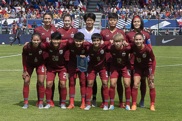Bleues - La FRANCE en rodage s'impose face à la THAÏLANDE