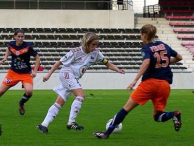 Montpellier s'impose devant Guingamp et Julie Morel (photo club) Montpellier s'impose devant Guingamp et Julie Morel (photo club)