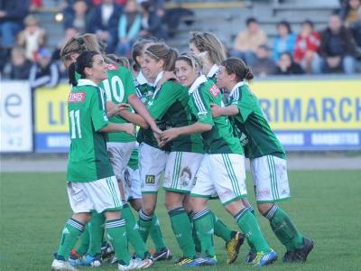 La néo internationale Camille Catala a inscrit le seul but du match (photo LP) La néo internationale Camille Catala a inscrit le seul but du match (photo LP)