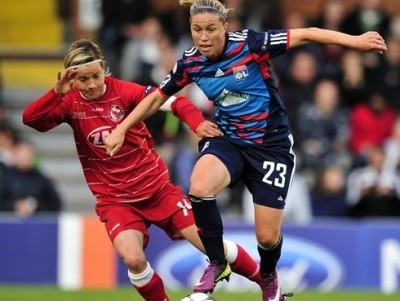Lyon et Potsdam pourraient se retrouver en demi-finale (source : uefa.com) Lyon et Potsdam pourraient se retrouver en demi-finale (source : uefa.com)