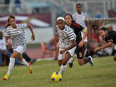 Thomis s'est illustrée sur ses terres d'origine (photo fff.fr) Thomis s'est illustrée sur ses terres d'origine (photo fff.fr)