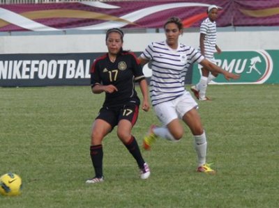 Necib a ouvert le score (photo FMF) Necib a ouvert le score (photo FMF)