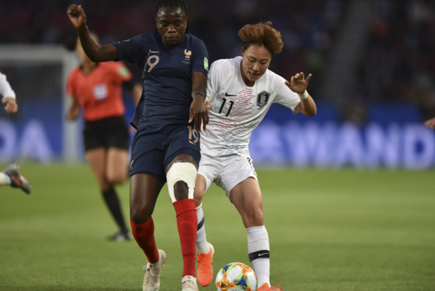 Griedge Mbock a cru ouvrir le score avant l'intervention de la VAR (photo Frédérique Grando/FOF) Griedge Mbock a cru ouvrir le score avant l'intervention de la VAR (photo Frédérique Grando/FOF)