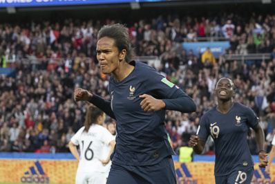 La rage de Wendie Renard (photo Eric Baledent/FOF) La rage de Wendie Renard (photo Eric Baledent/FOF)