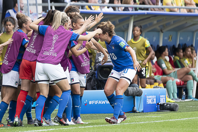 Le tirplé pour Girelli (photo Eric Baledent/FOF) Le tirplé pour Girelli (photo Eric Baledent/FOF)