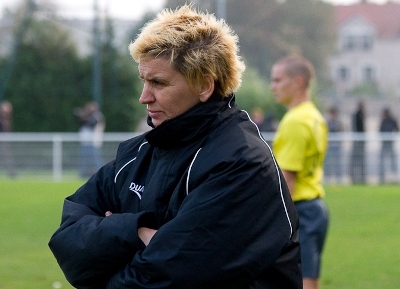 Sandrine Mathivet sait que Juvisy ne pourra pas se permettre "d'imperfections" contre l'OL (Photo : William Morice) Sandrine Mathivet sait que Juvisy ne pourra pas se permettre "d'imperfections" contre l'OL (Photo : William Morice)