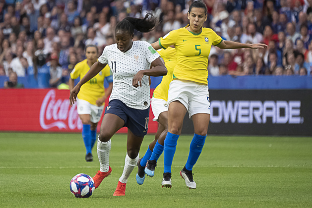 Kadidiatou Diani a été précieuse offensivement (photo Eric Baledent/FOF) Kadidiatou Diani a été précieuse offensivement (photo Eric Baledent/FOF)