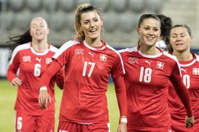 Ismaili avec le numéro 17 sous le maillot suisse (photo SVF)