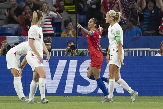 Morgan, peu en vue, a été l'auteure du but décisif (photo Eric Baledent/FOF) Morgan, peu en vue, a été l'auteure du but décisif (photo Eric Baledent/FOF)