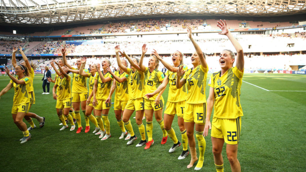 La Suède en bronze (photo FIFA.com) La Suède en bronze (photo FIFA.com)