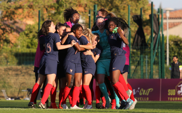 Les Bleuettes lors de la Sud Ladies Cup (photo Sud Ladies Cup)