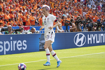 Megan Rapinoe (photo Eric Baledent/FOF)