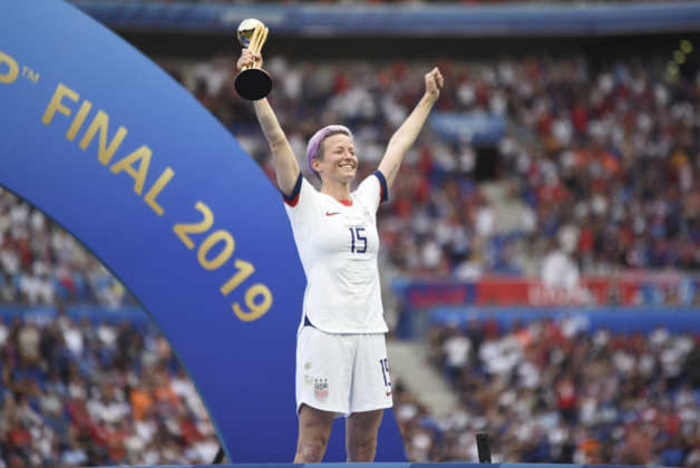 Megan Rapinoe sur tous les fronts (photo Frédérique Grando/FOF)