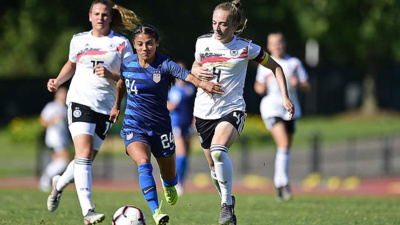 Les Allemandes ont disputé deux matchs en juin face aux USA (0-1, 3-1) Les Allemandes ont disputé deux matchs en juin face aux USA (0-1, 3-1)