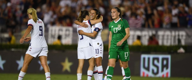 Lloyd a encore frappé (photo US Soccer) Lloyd a encore frappé (photo US Soccer)