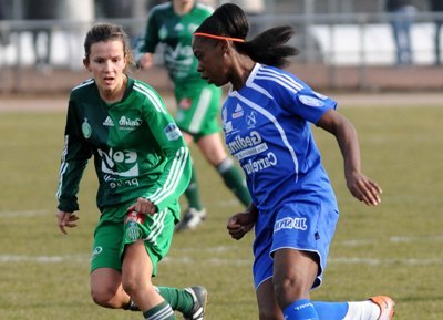 Gueheo-Djetou aura posé beaucoup de souci à la défense verte (photo S Popakul/DR)