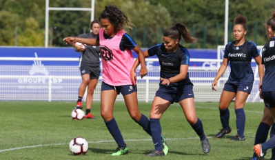 Sow, Ferreira et Barclais, trois recrues estivales (photo Paris FC)