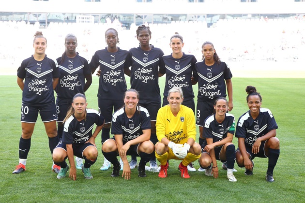 Les Bordelaises ont eu l'honneur de jouer un match de préparation au Matmut Atlantique le 4 août dernier (photo FCGB)