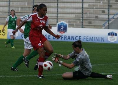 Méline Gerard en finale l'an dernier du Challenge de France (photo C Ringaud)