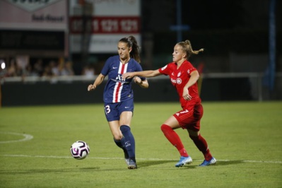 L'Allemande Däbritz arrivée cet été (photo PSG)