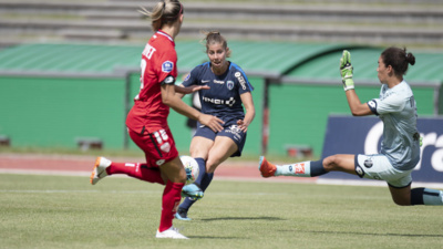 Catala, auteure du troisième but (source : Paris FC) Catala, auteure du troisième but (source : Paris FC)