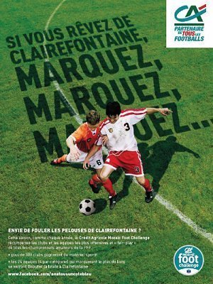 Mozaïc Foot Challenge - Marquez, Marquez et Marquez... Et gagnez votre billet pour Clairefontaine ! Mozaïc Foot Challenge - Marquez, Marquez et Marquez... Et gagnez votre billet pour Clairefontaine !