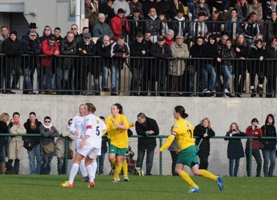 Après leur victoire en Coupe à St-Herblain, Soubeyrand et Juvisy peuvent repasser leader dimanche soir (photo P Vié)