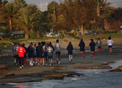 Les Bleues prendront la direction de Chypre avant les matchs officiels (photo S Duret)