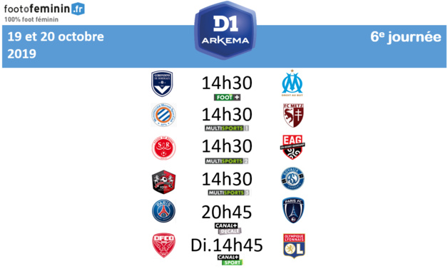 #D1Arkema - Le programme de la 6e journée