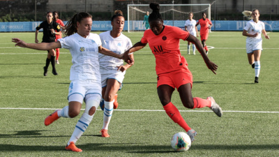 Antoine et Diani (photo PSG) Antoine et Diani (photo PSG)